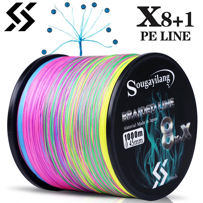 Sougayilang novo 9 fios pe lin - Fish Finder Cable avaliação e preço